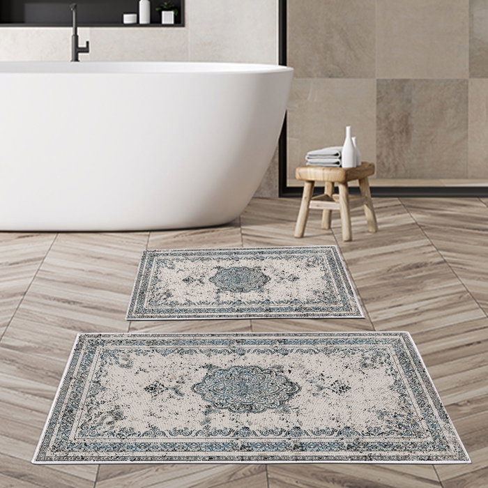 Mijölnir Juego de alfombrillas de baño Kt467 V2 Multicolor Mijölnir Juego de alfombrillas de baño Kt467 V2 Multicolor